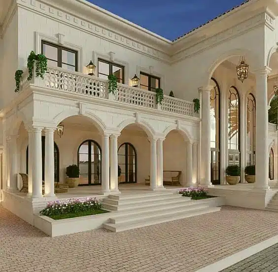 تصاميم فلل دورين مساحة 400