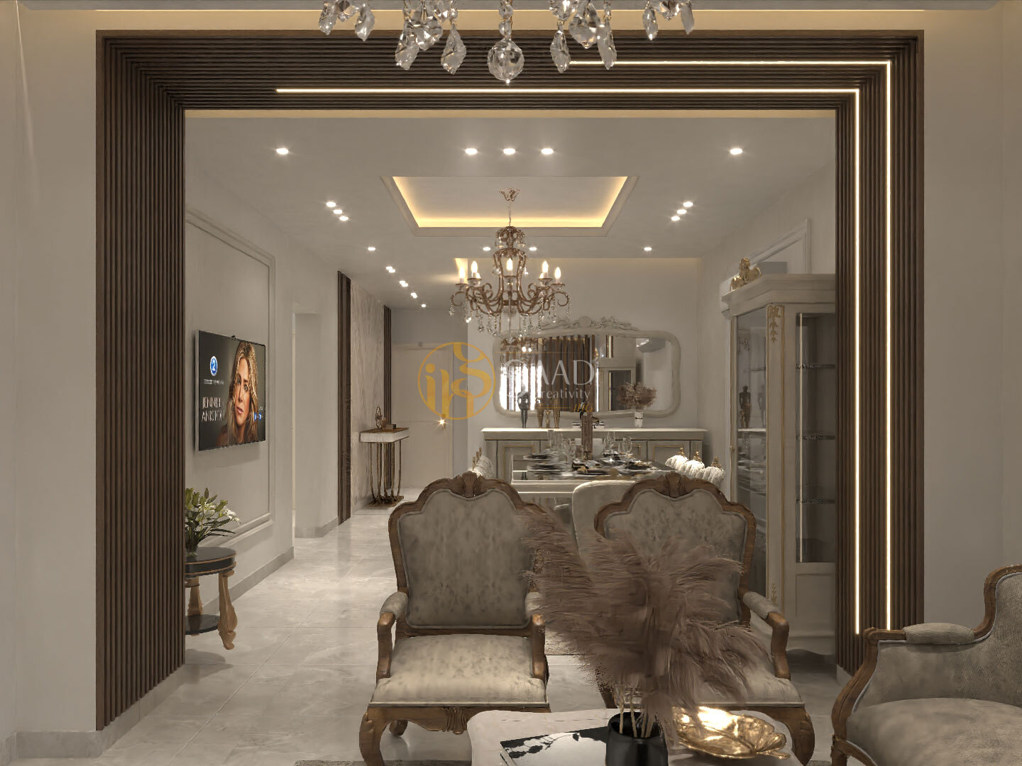 شركة تصميم ديكور فى مصر الجديدة