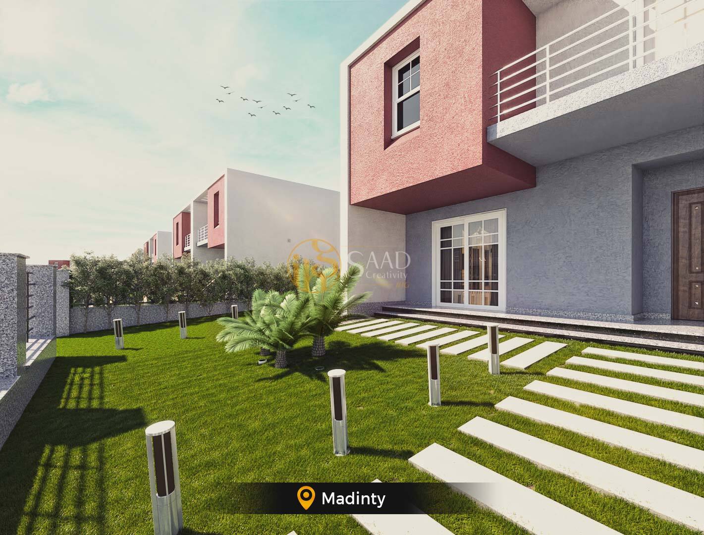 تصميم منزل دور واحد مودرن