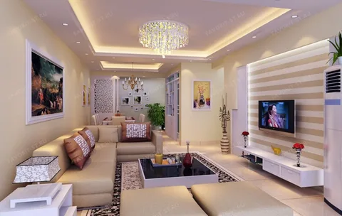 تصميم شقه ١٤٠ متر