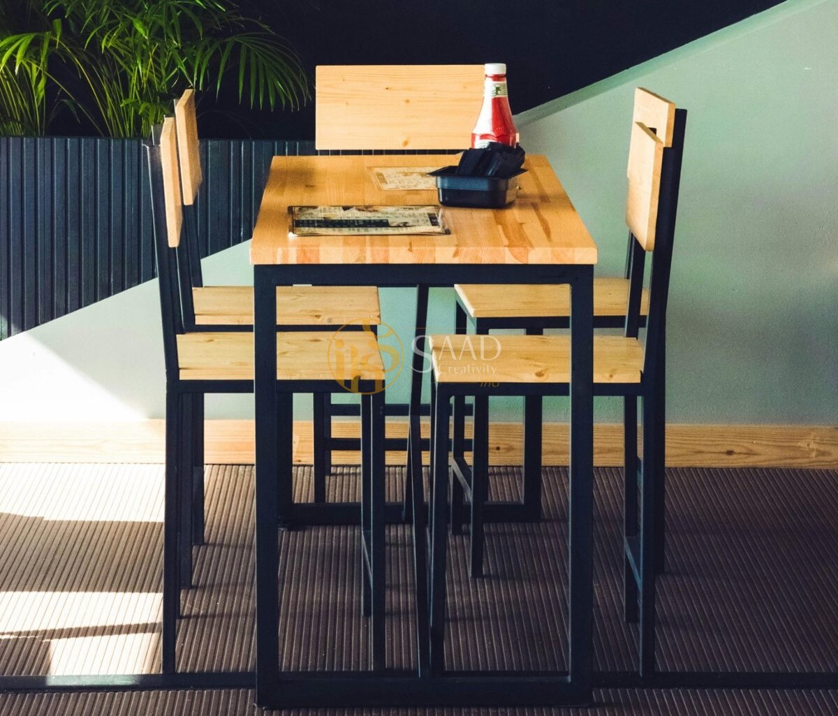 ديكور محلات بيتزا