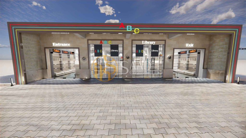 واجهات محلات تجارية 3d